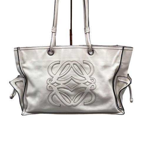 Loewe Tote Bag Calfskin White