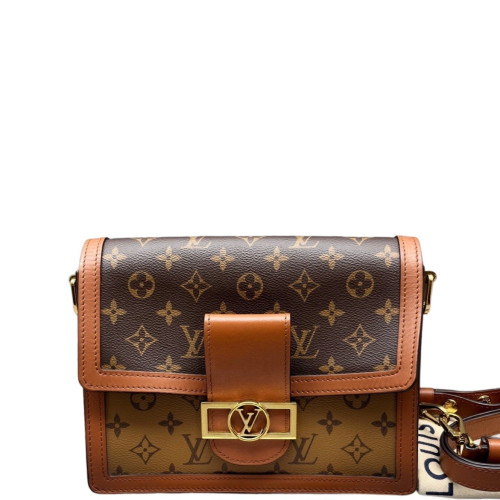 Louis Vuitton Dauphine MM Monogram Brown