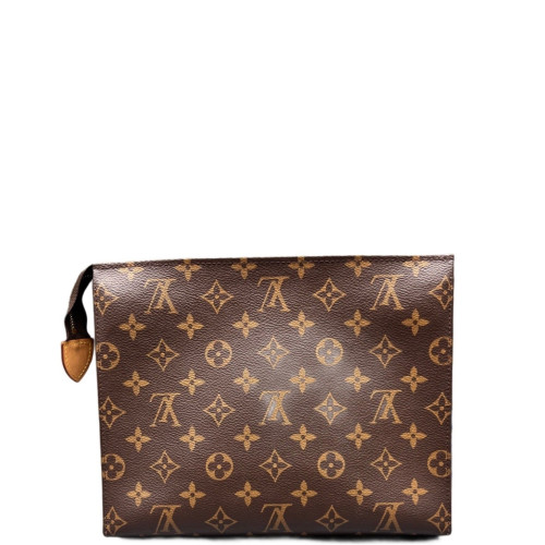 Louis Vuitton Poche Toilette 26 Monogram Brown