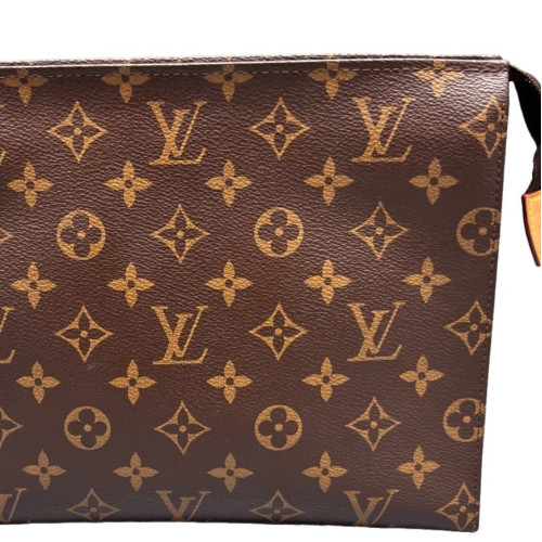 Louis Vuitton Poche Toilette 26 Monogram Brown