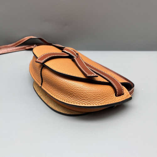 Loewe Mini Gate Grained Calfskin Tan Loewe Mini Gate Grained Calfskin Tan