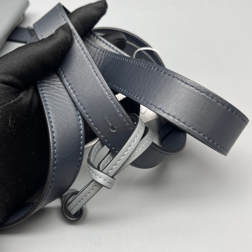Loewe Crossbody Bag Calfskin Grey