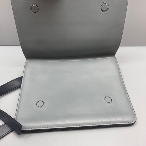 Loewe Crossbody Bag Calfskin Grey
