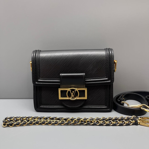 Louis Vuitton Dauphine Mini Epi Black