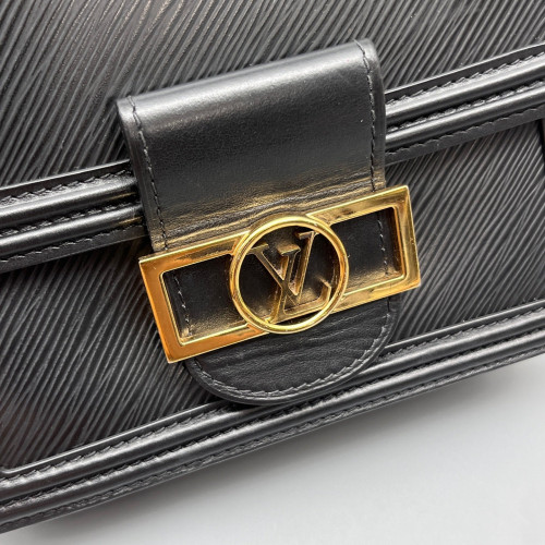 Louis Vuitton Dauphine Mini Epi Black