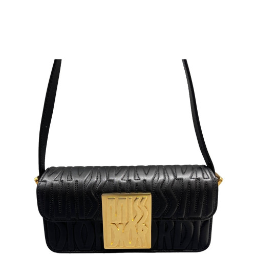 Dior Shoulder Bag Calfskin Black Dior Shoulder Bag Calfskin Black