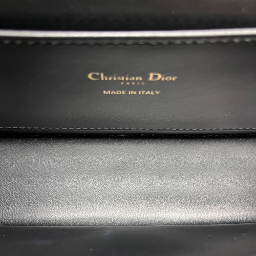 Dior Shoulder Bag Calfskin Black Dior Shoulder Bag Calfskin Black