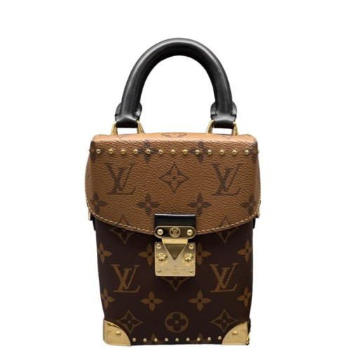 Louis Vuitton Camera Box Reverse Monogram Dark Brown Light Brown