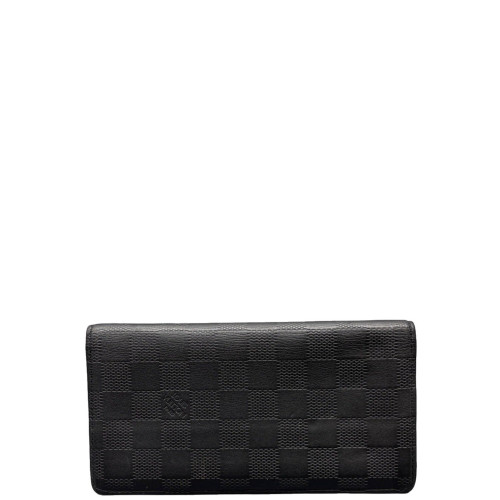 Louis Vuitton Continental Wallet Damier Graphite Black Grey