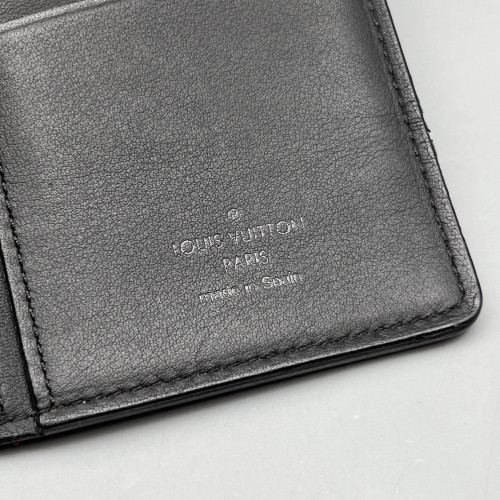 Louis Vuitton Continental Wallet Damier Graphite Black Grey