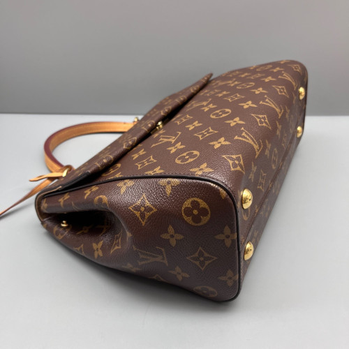 Louis Vuitton Cluny Mm Monogram Dark Brown Light Brown