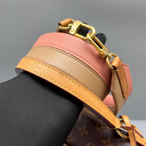 Louis Vuitton Cluny Mm Monogram Dark Brown Light Brown