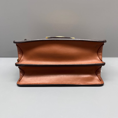 Louis Vuitton Dauphine Mini Reverse Monogram Dark Brown Light Brown