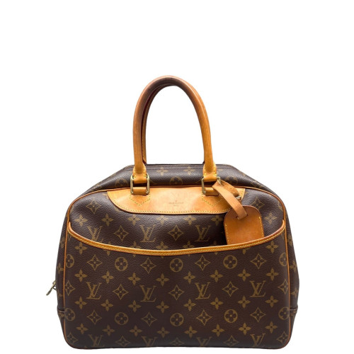 Louis Vuitton Deauville Monogram Dark Brown Light Brown