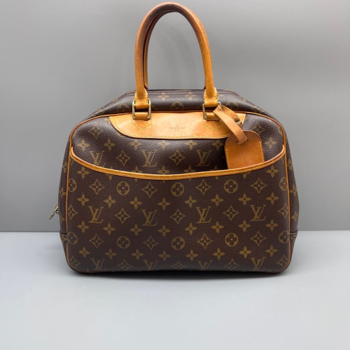 Louis Vuitton Deauville Monogram Dark Brown Light Brown