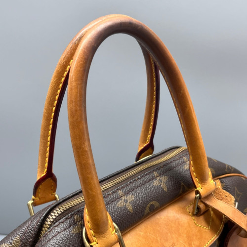 Louis Vuitton Deauville Monogram Dark Brown Light Brown