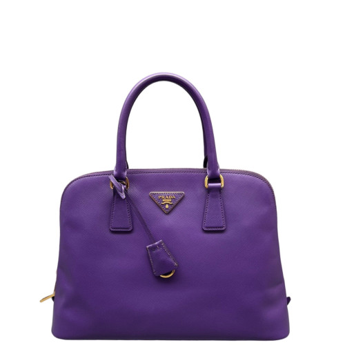 Prada Medium Lux Open Promenade Saffiano Calfskin Purple Prada Medium Lux Open Promenade Saffiano Calfskin Purple