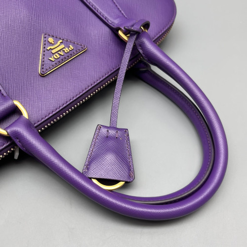 Prada Medium Lux Open Promenade Saffiano Calfskin Purple Prada Medium Lux Open Promenade Saffiano Calfskin Purple