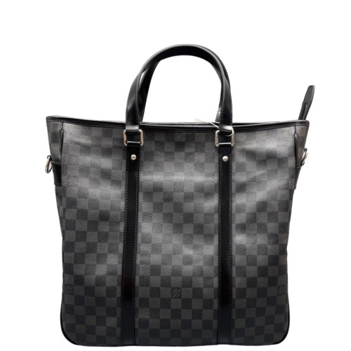 Louis Vuitton Tadao PM Damier Graphite Black Grey Louis Vuitton Tadao PM Damier Graphite Black Grey