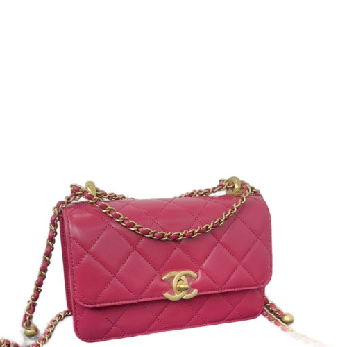 Chanel Quilted Mini Perfect Fit Flap Calfskin New Rosette Chanel Quilted Mini Perfect Fit Flap Calfskin New Rosette