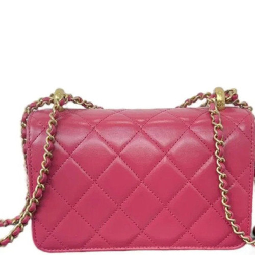Chanel Quilted Mini Perfect Fit Flap Calfskin New Rosette Chanel Quilted Mini Perfect Fit Flap Calfskin New Rosette