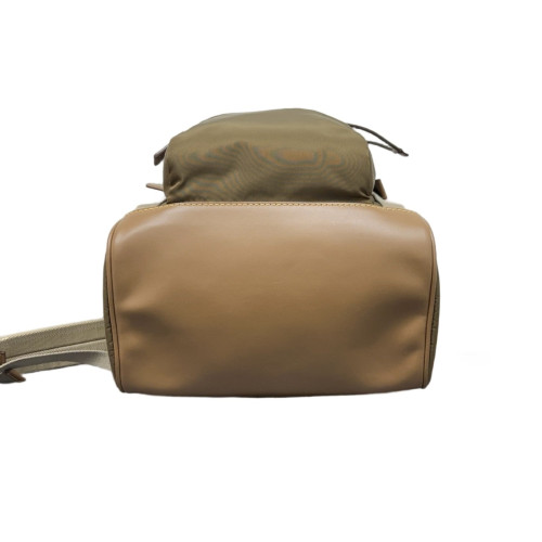 Prada Backpack Nylon Vela Light Brown