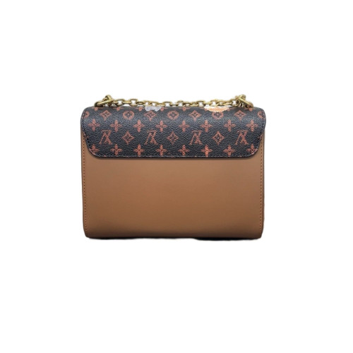 Louis Vuitton Twist MM Monogram Brown Black