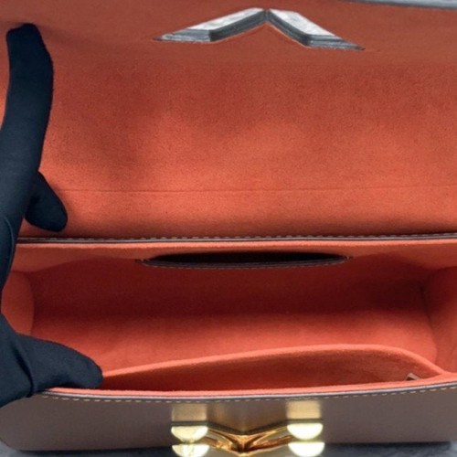 Louis Vuitton Twist MM Monogram Brown Black