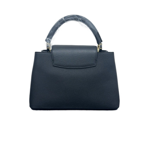 Louis Vuitton Capucines PM Calfskin Black