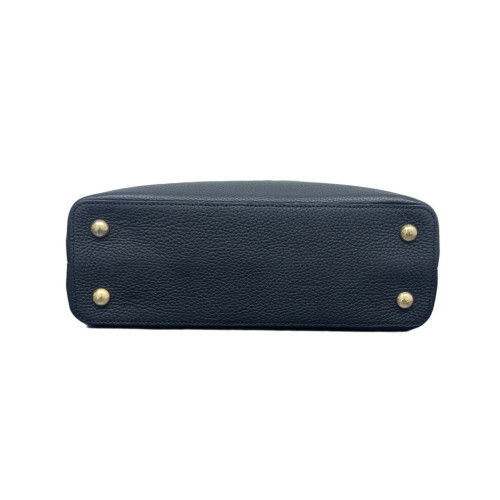 Louis Vuitton Capucines PM Calfskin Black