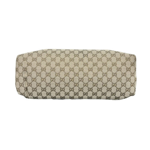 Gucci Shoulder Bag GG Supreme Monogram Beige Brown