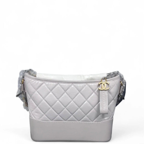 Chanel Quilted New Medium Gabrielle Hobo Calfskin Light Purple Chanel Quilted New Medium Gabrielle Hobo Calfskin Light Purple