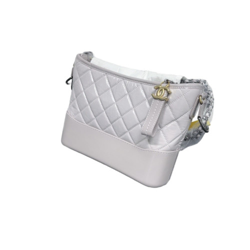 Chanel Quilted New Medium Gabrielle Hobo Calfskin Light Purple Chanel Quilted New Medium Gabrielle Hobo Calfskin Light Purple