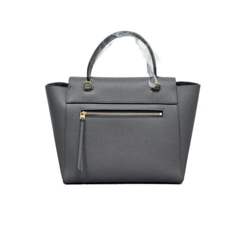 Celine Micro Belt Bag Grained Calfskin Grey
