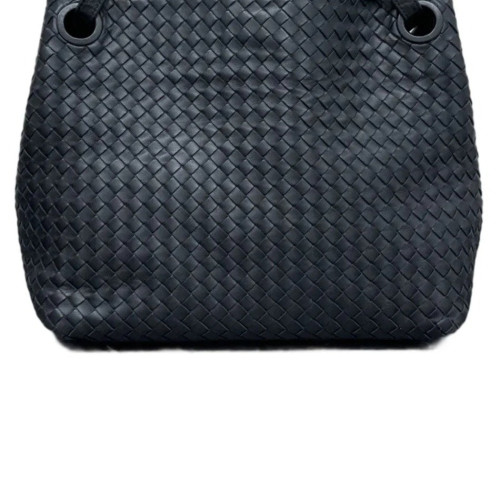 Bottega Veneta Hobo Lambskin Intrecciato Nappa Black