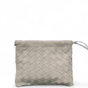 Bottega Veneta Crossbody Bag Lambskin Intrecciato Nappa Beige Clair