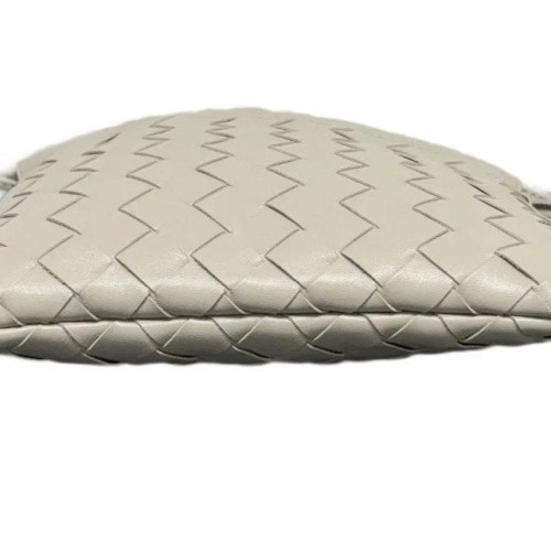 Bottega Veneta Crossbody Bag Lambskin Intrecciato Nappa Beige Clair