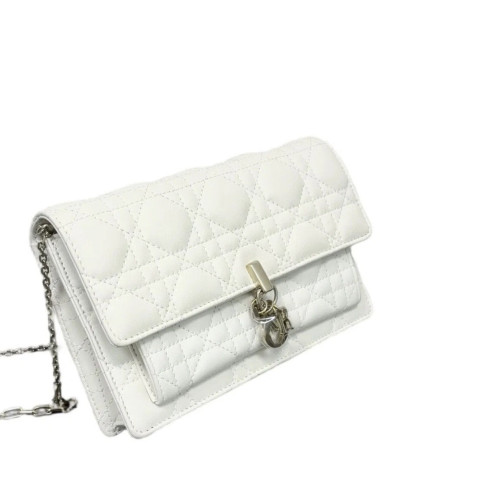 Dior Wallet On Chain WOC Calfskin Ecru Dior Wallet On Chain WOC Calfskin Ecru