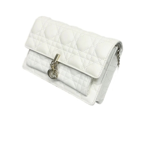 Dior Wallet On Chain WOC Calfskin Ecru Dior Wallet On Chain WOC Calfskin Ecru