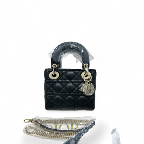 Dior Mini Lady Dior Lambskin Black