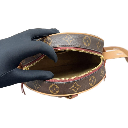 Louis Vuitton Boite Chapeau Souple MM Monogram Brown