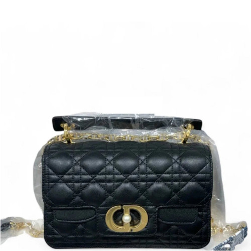 Dior Shoulder Bag Dior Gravity Leather Black