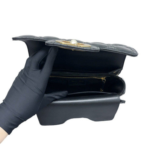 Dior Shoulder Bag Dior Gravity Leather Black