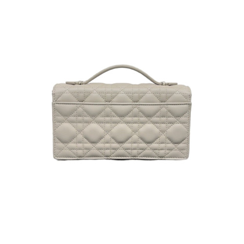 Dior My Dior Top Handle Flap Bag Lambskin Natural Tan Dior My Dior Top Handle Flap Bag Lambskin Natural Tan