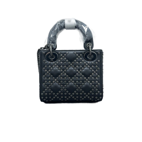 Dior Studded Mini Lady Dior Lambskin Black Dior Studded Mini Lady Dior Lambskin Black