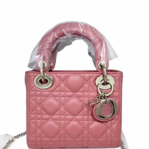 Dior Mini Lady Dior Lambskin Pink Dior Mini Lady Dior Lambskin Pink