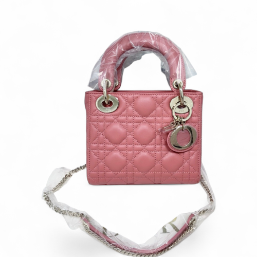 Dior Mini Lady Dior Lambskin Pink Dior Mini Lady Dior Lambskin Pink