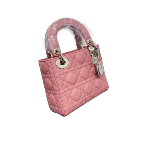 Dior Mini Lady Dior Lambskin Pink Dior Mini Lady Dior Lambskin Pink