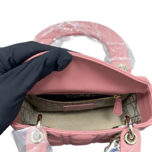 Dior Mini Lady Dior Lambskin Pink Dior Mini Lady Dior Lambskin Pink