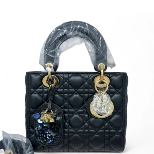 Dior Small Lady Dior Lambskin Black Dior Small Lady Dior Lambskin Black
